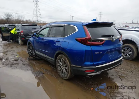 2020 Honda Cr-V Awd Touring z USA, uszkodzony, nr VIN 7FARW2H98LE011925